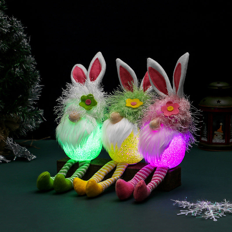 Cross-Border Cute Rabbit Ears Glowing