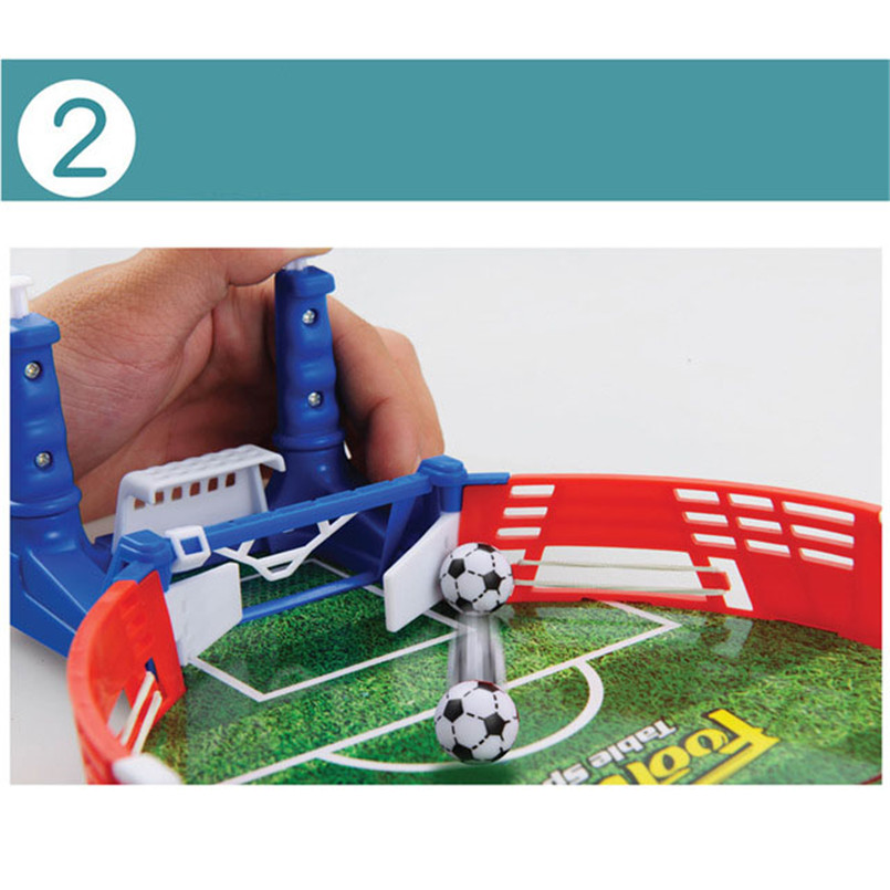 Mini Football Board Match Game Kit Tabletop Soccer Toys For Kids