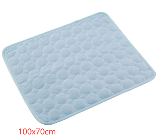 Pet Dog Cat Ice Silk Cold Nest Pad For Cooling In Summer