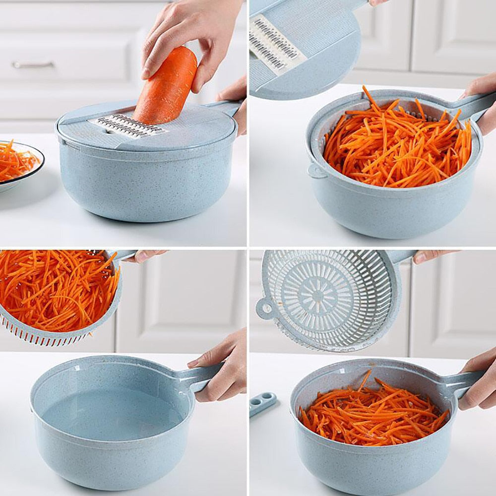 8 In 1 Mandoliner Slicer Vegetable Slicer