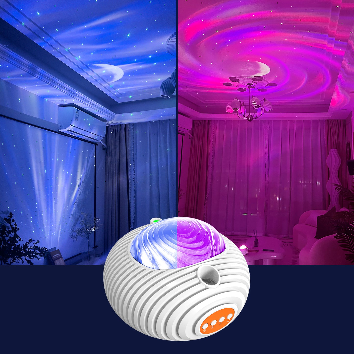 Double Effect Northern Lights Projector Lamp